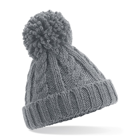 B480a Infant Cable Knit Melange Beanie