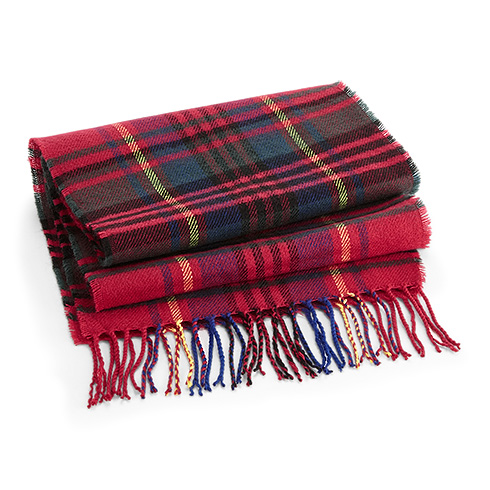 B489 Classic Check Scarf